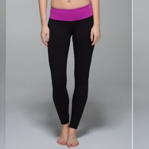 Original Lululemon Luon Wunder Under Leggings Size 10 Large